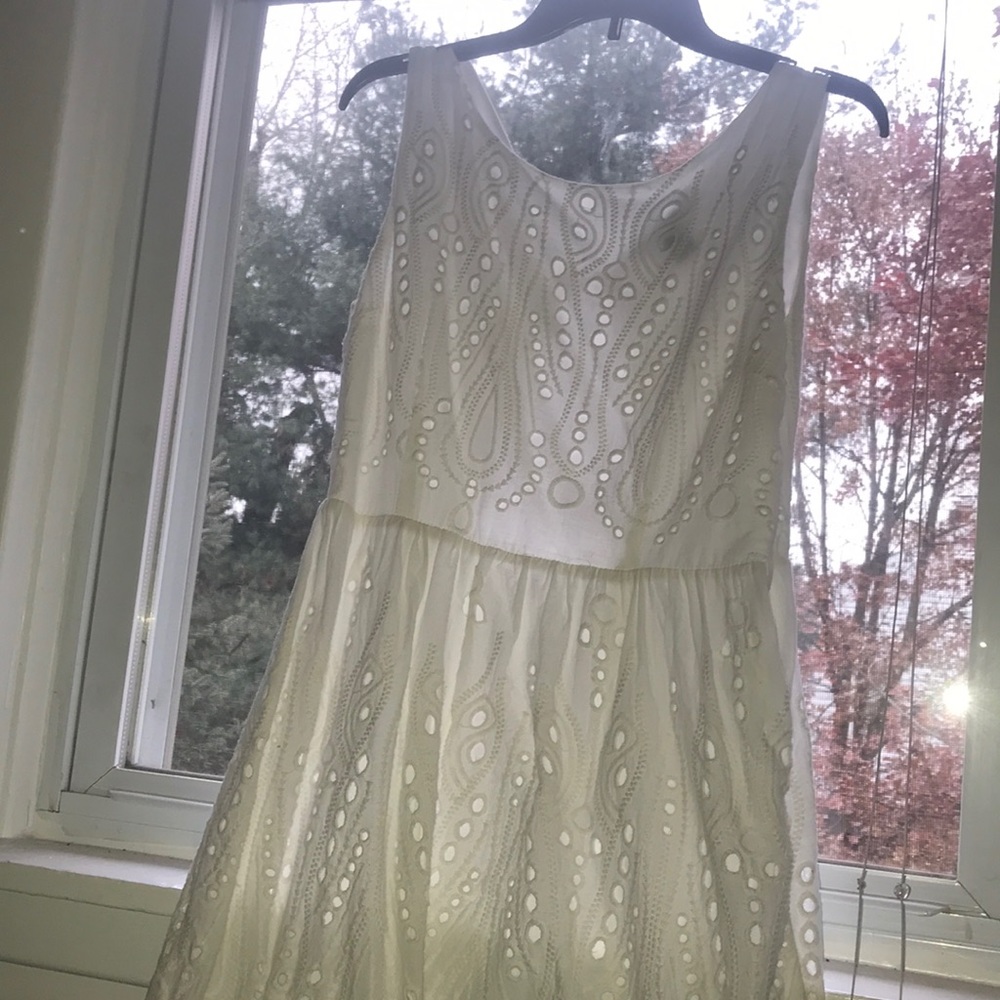 White dress